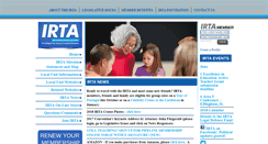 Desktop Screenshot of irtaonline.org